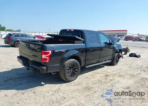 2018 Ford F150 Supercrew из США, поврежденный, VIN 1FTEW1E57JFE25664